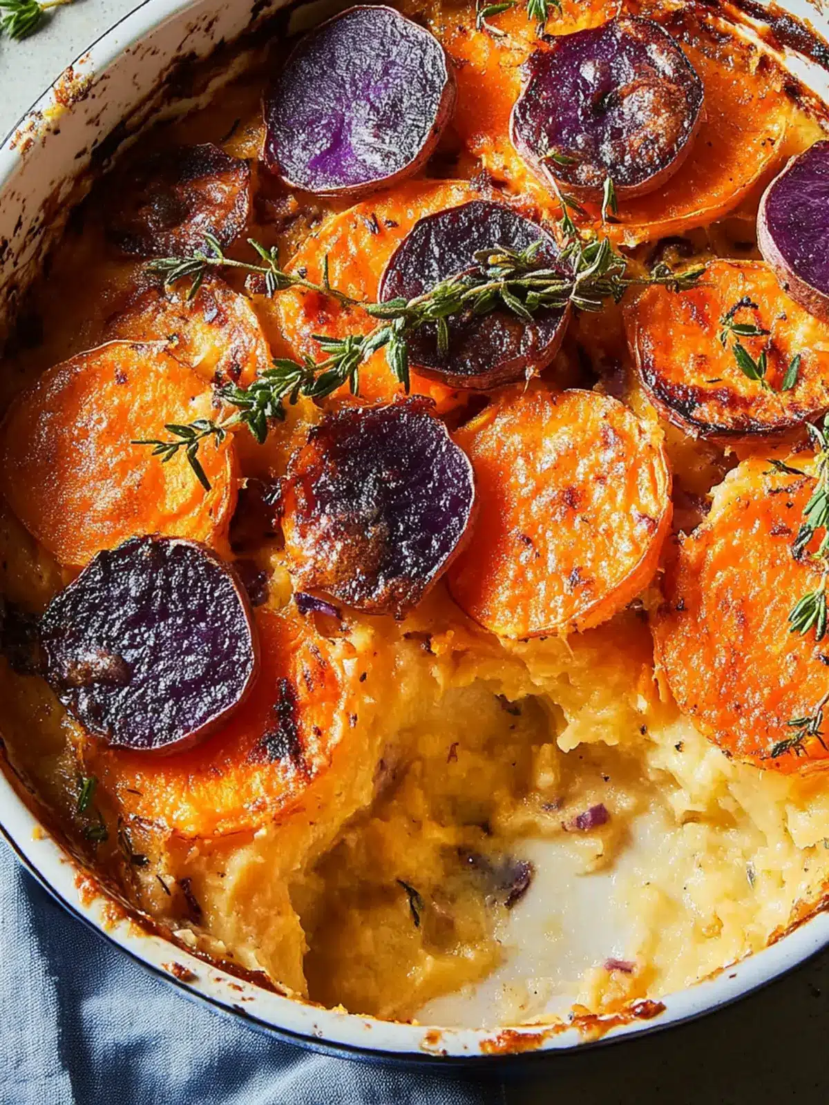 Sweet Potato Gratin