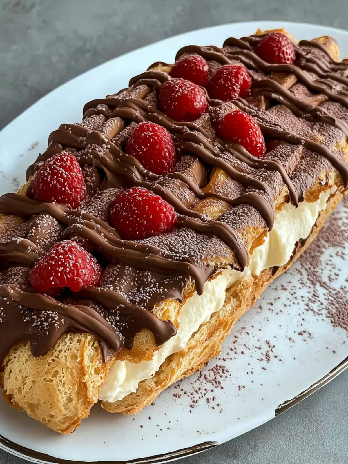 Giant Chocolate Eclair