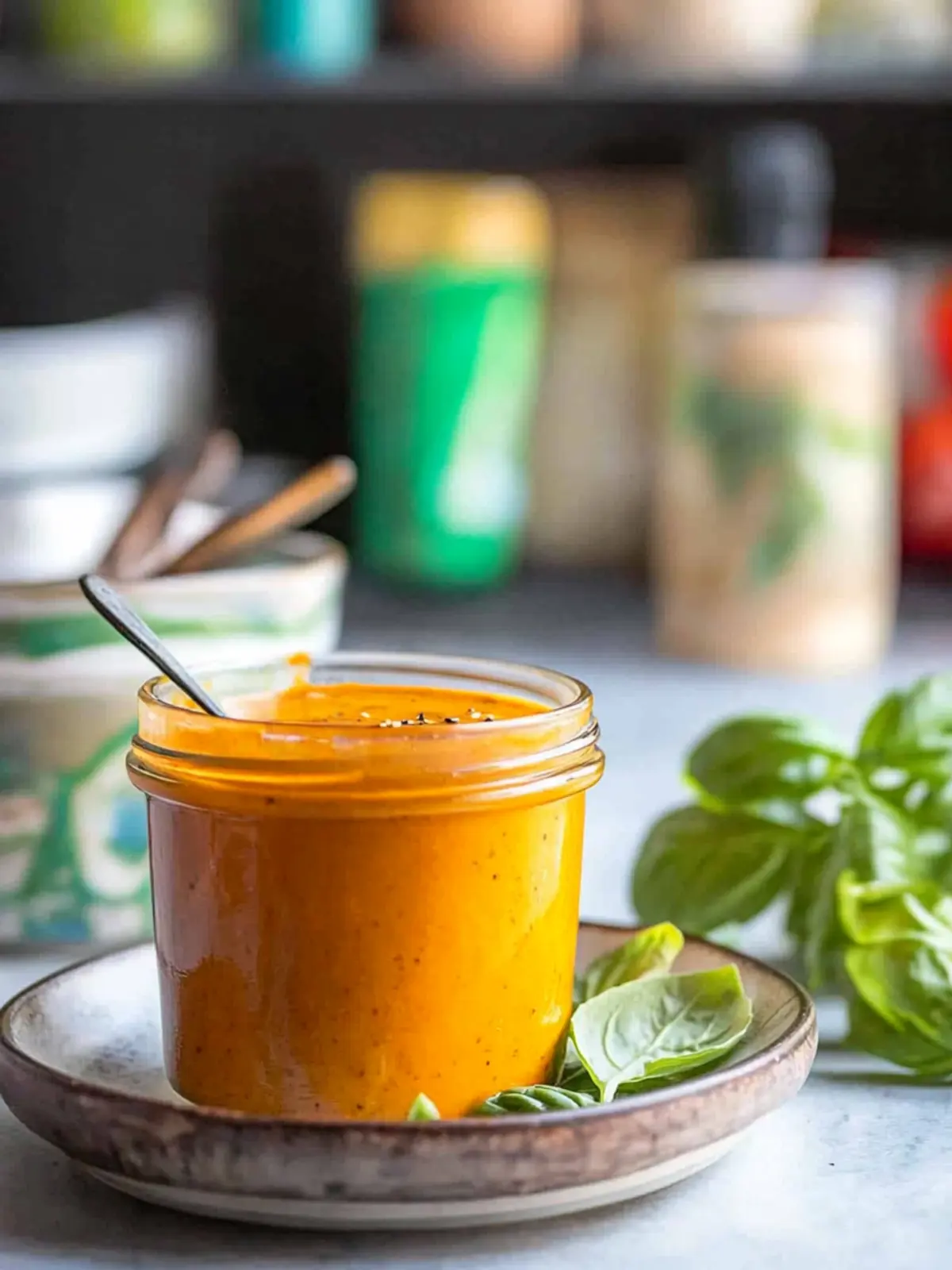 Roasted Red Pepper Miso Dressing