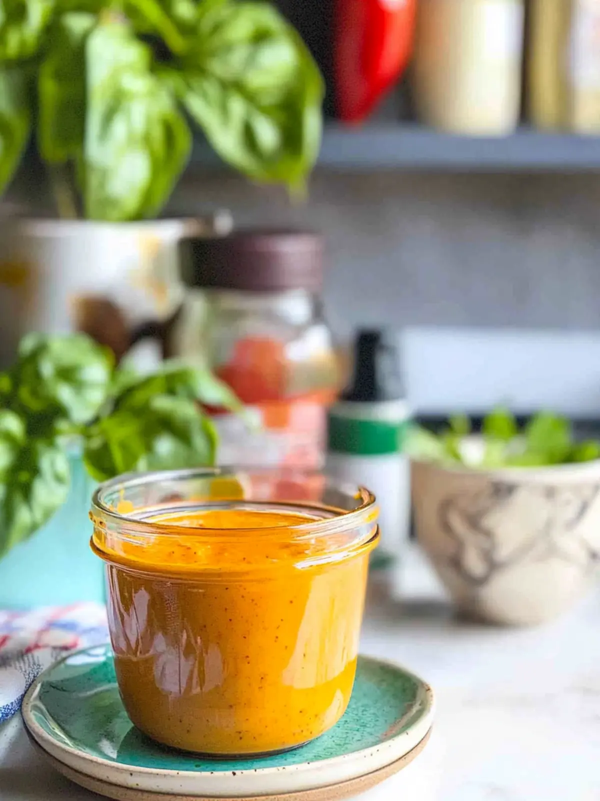 Roasted Red Pepper Miso Dressing