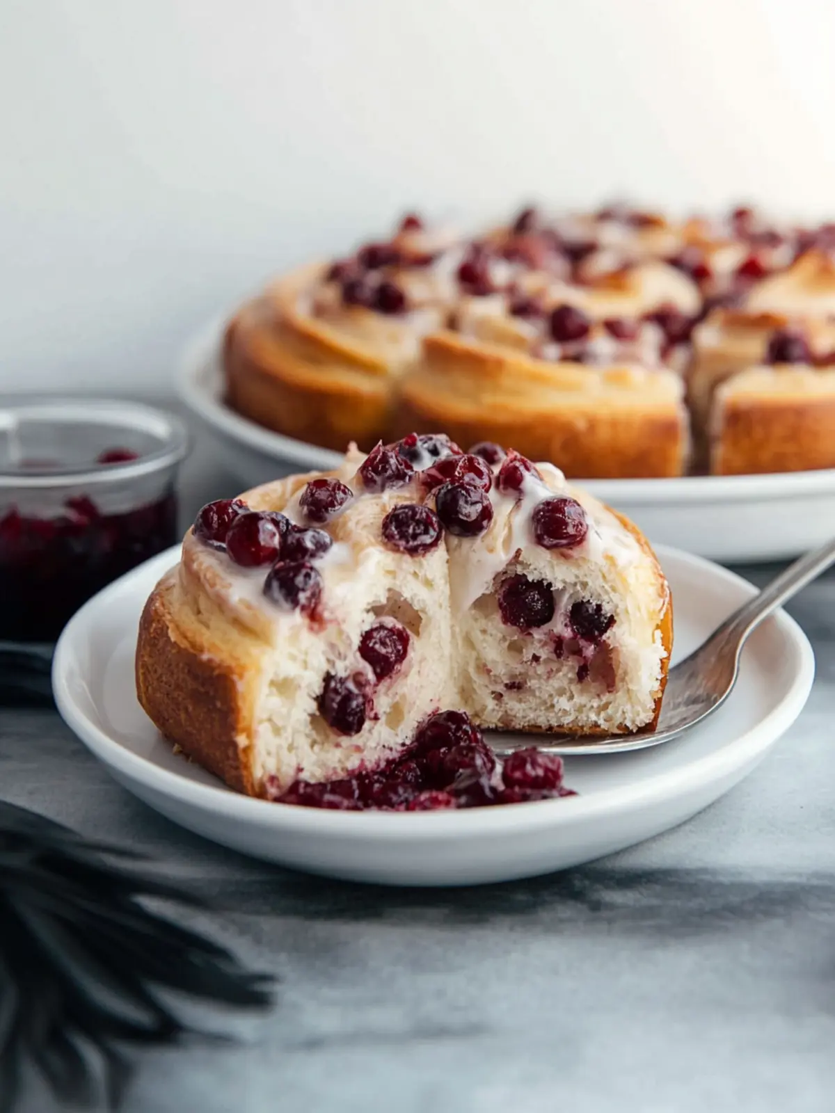 Spiced Cranberry Rolls