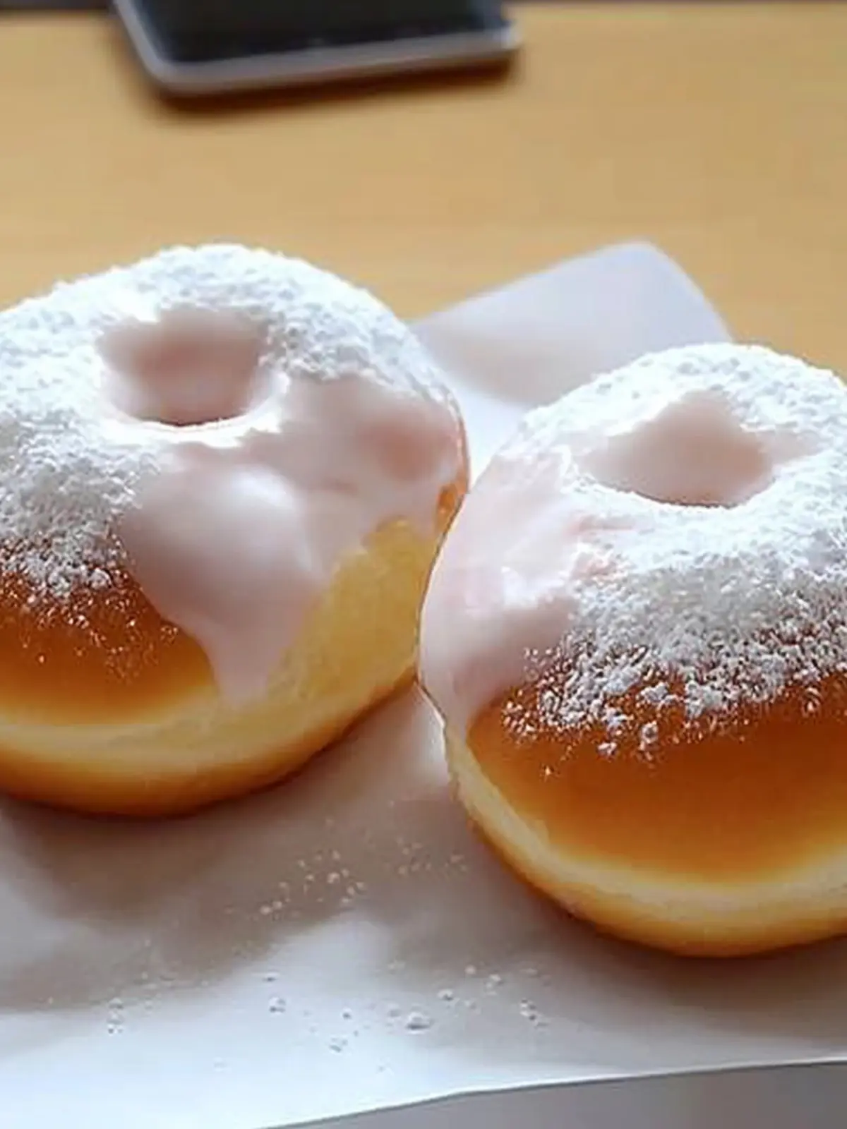 Irresistibly Fluffy Korean Milk Cream Donut