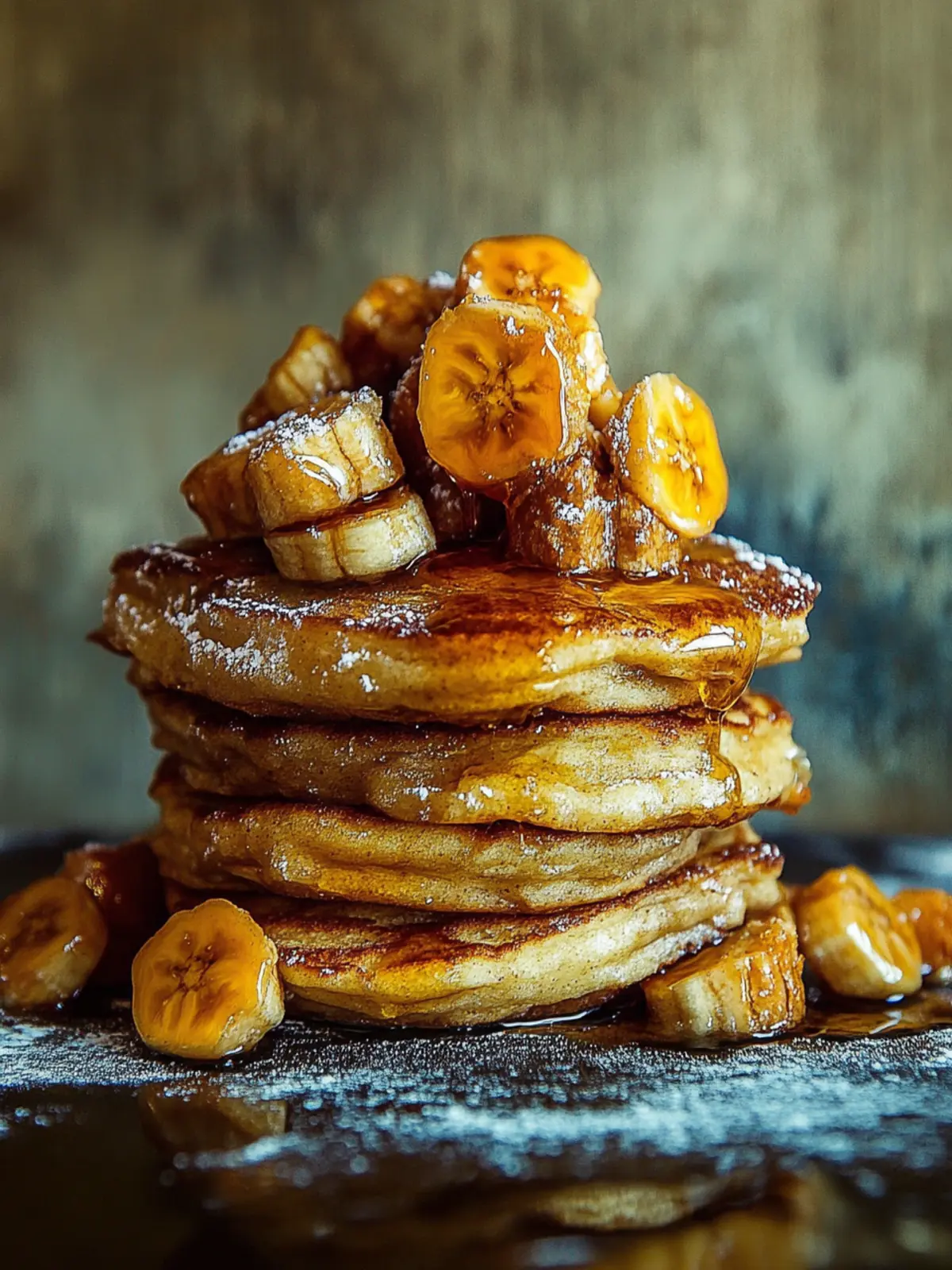 Banana Bread Griddle Cakes