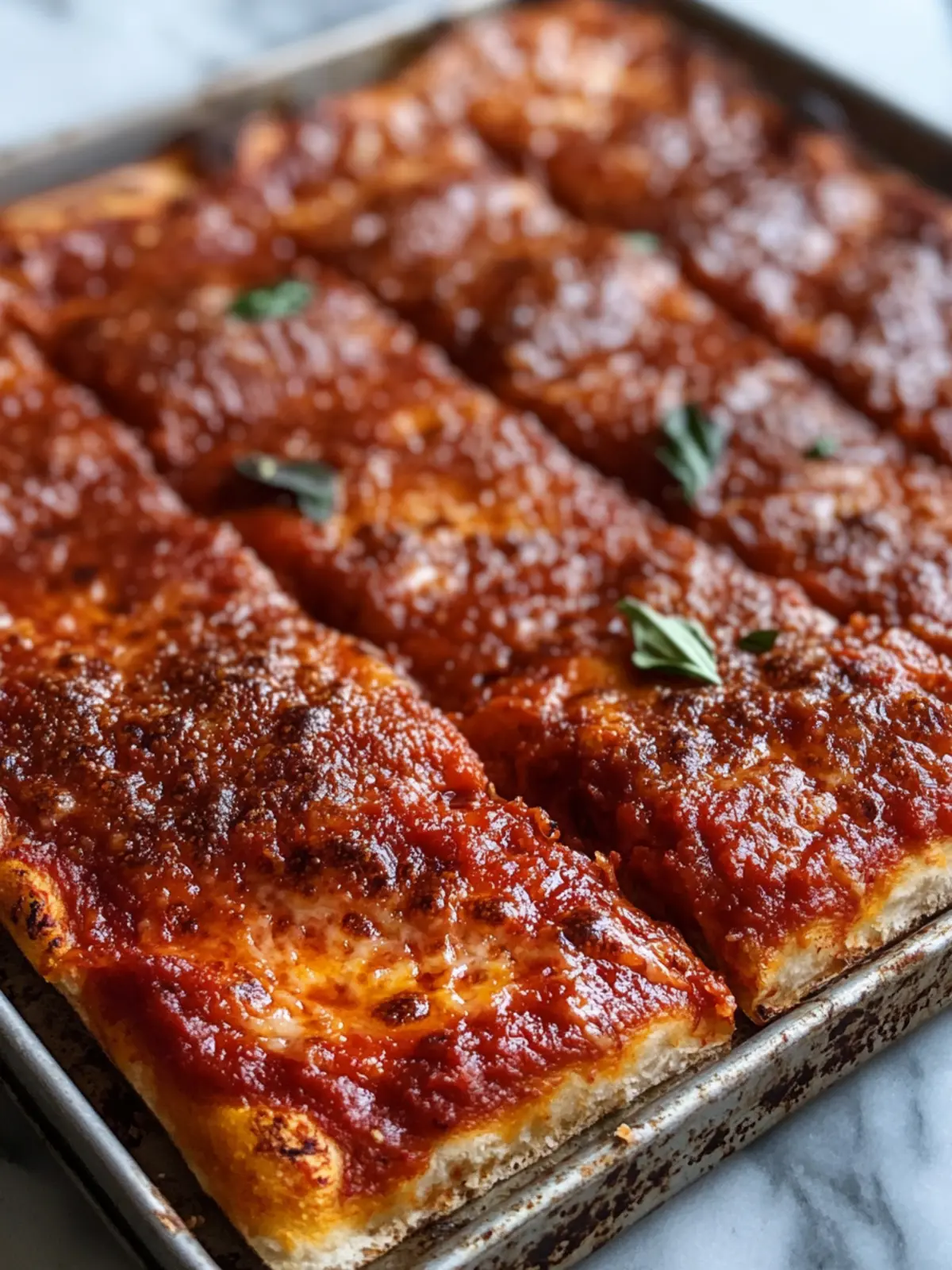 Detroit Style Pizza