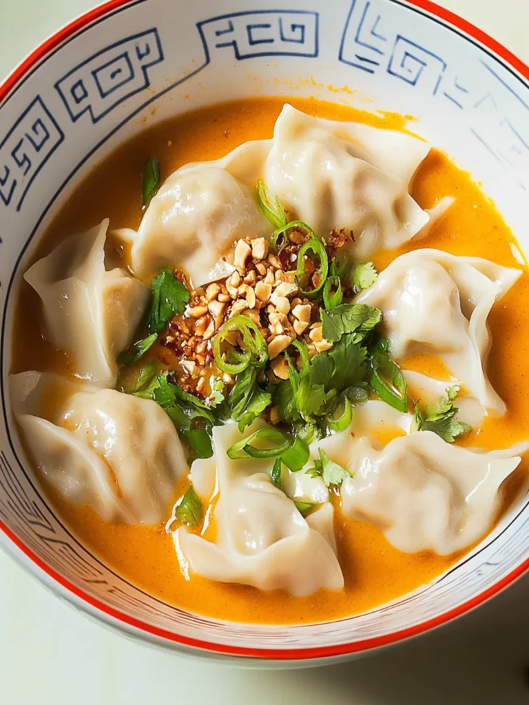 Easy Spicy Peanut Sauce for Dumplings