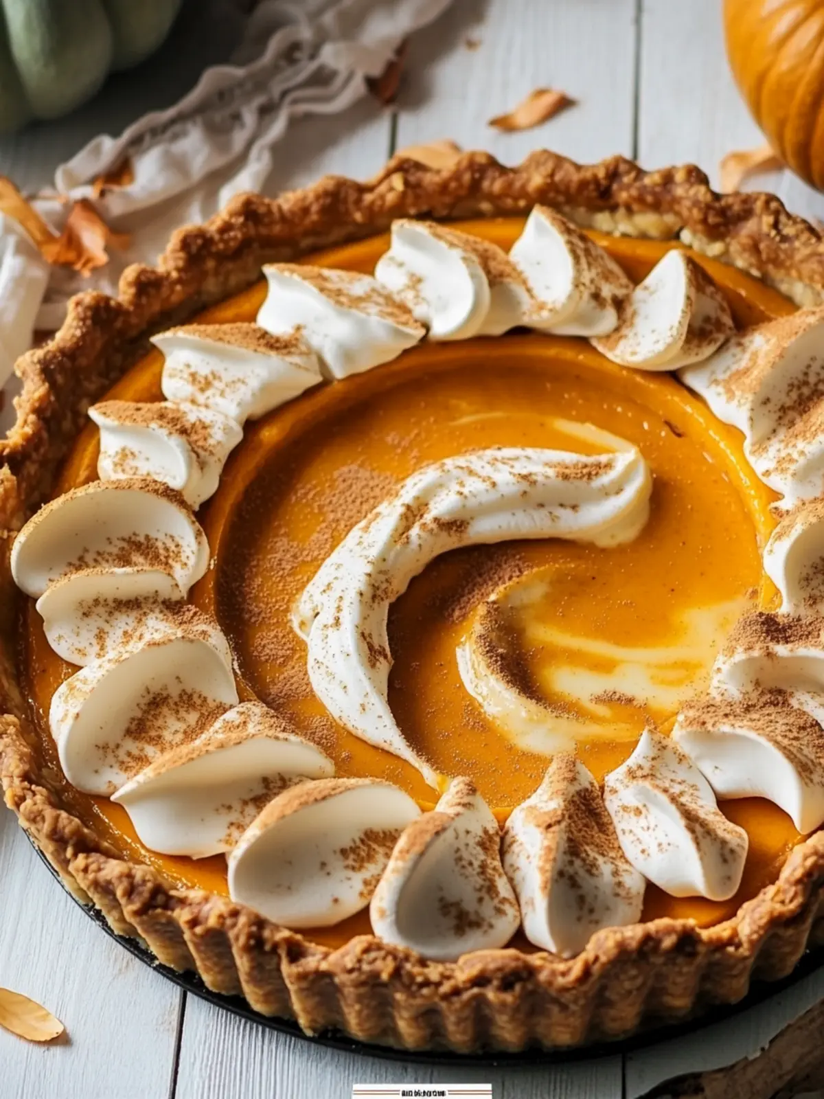 Pumpkin Mascarpone Pie