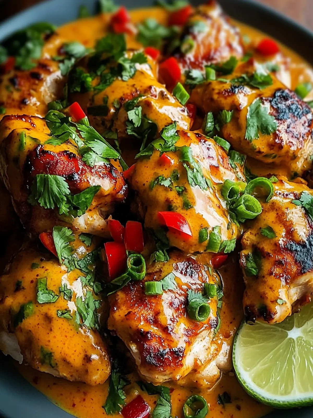 Spicy Brazilian Coconut Chicken