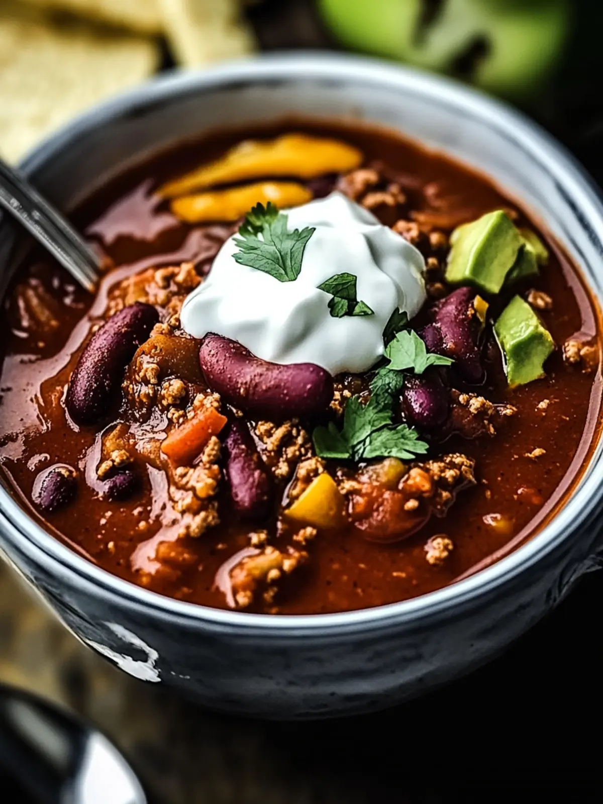 Hearty Crock-Pot Chili