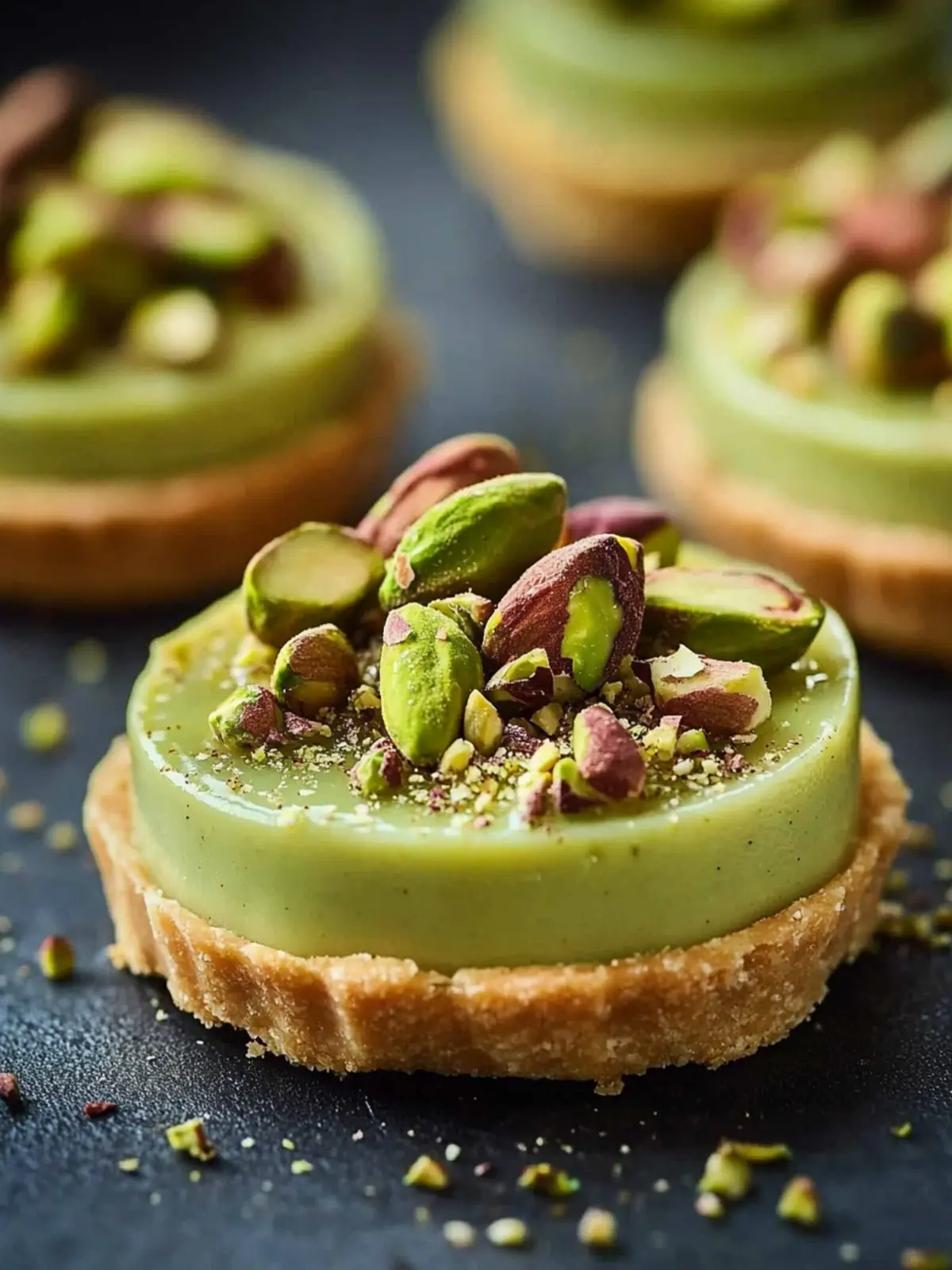 Mini Pistachio Tartlets
