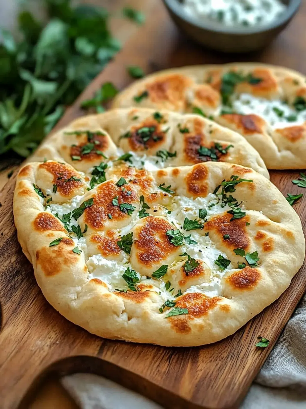 Easy Cottage Cheese Flatbread