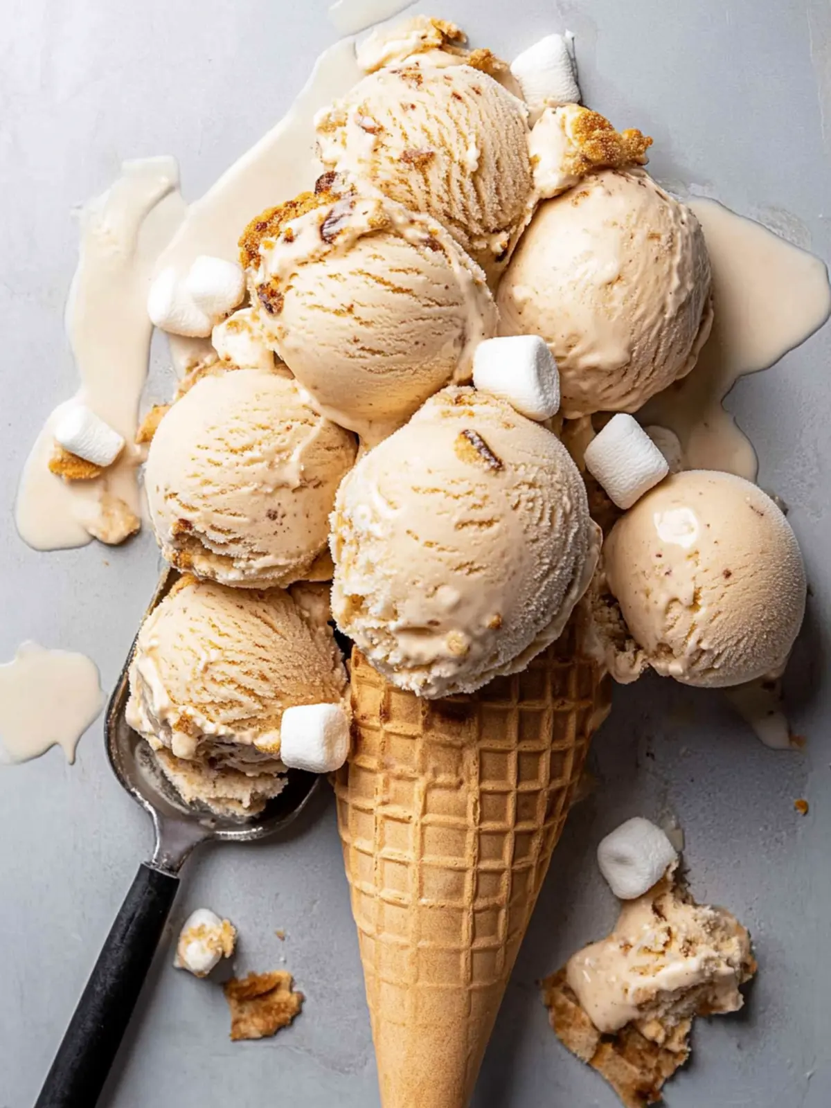 Toasted Marshmallow Ice Cream