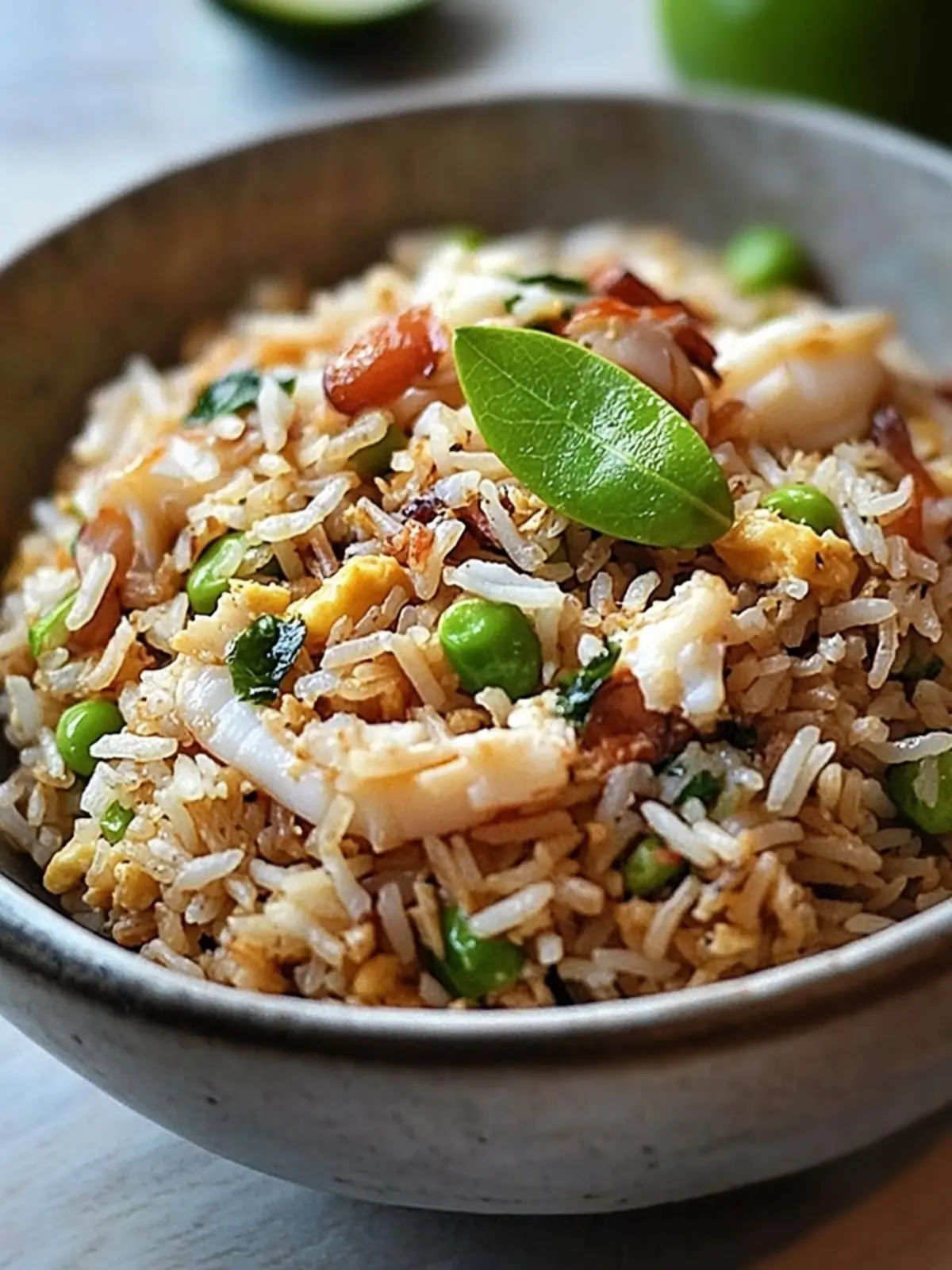 Coconut Crab Fried Rice