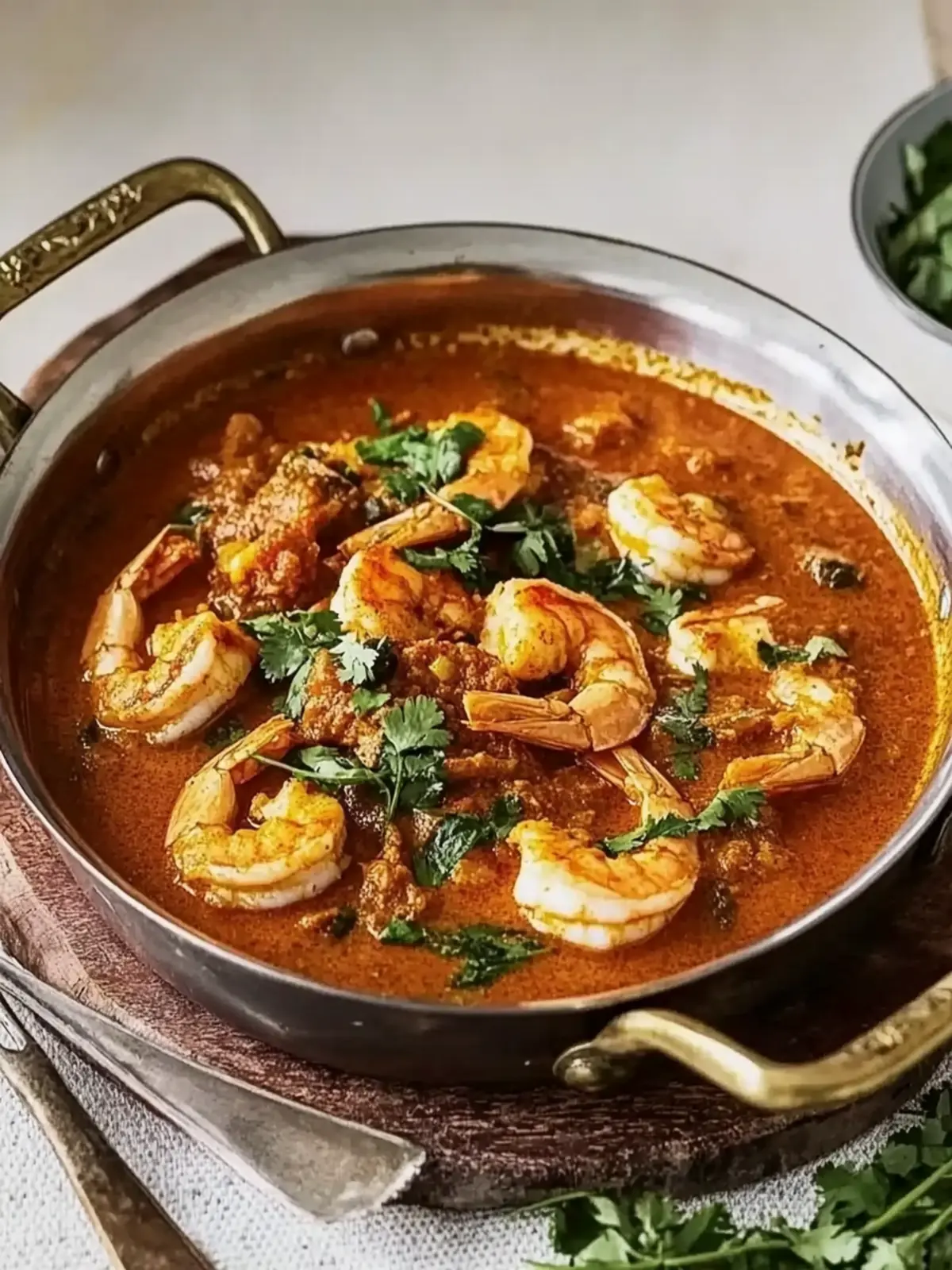 Prawn karahi
