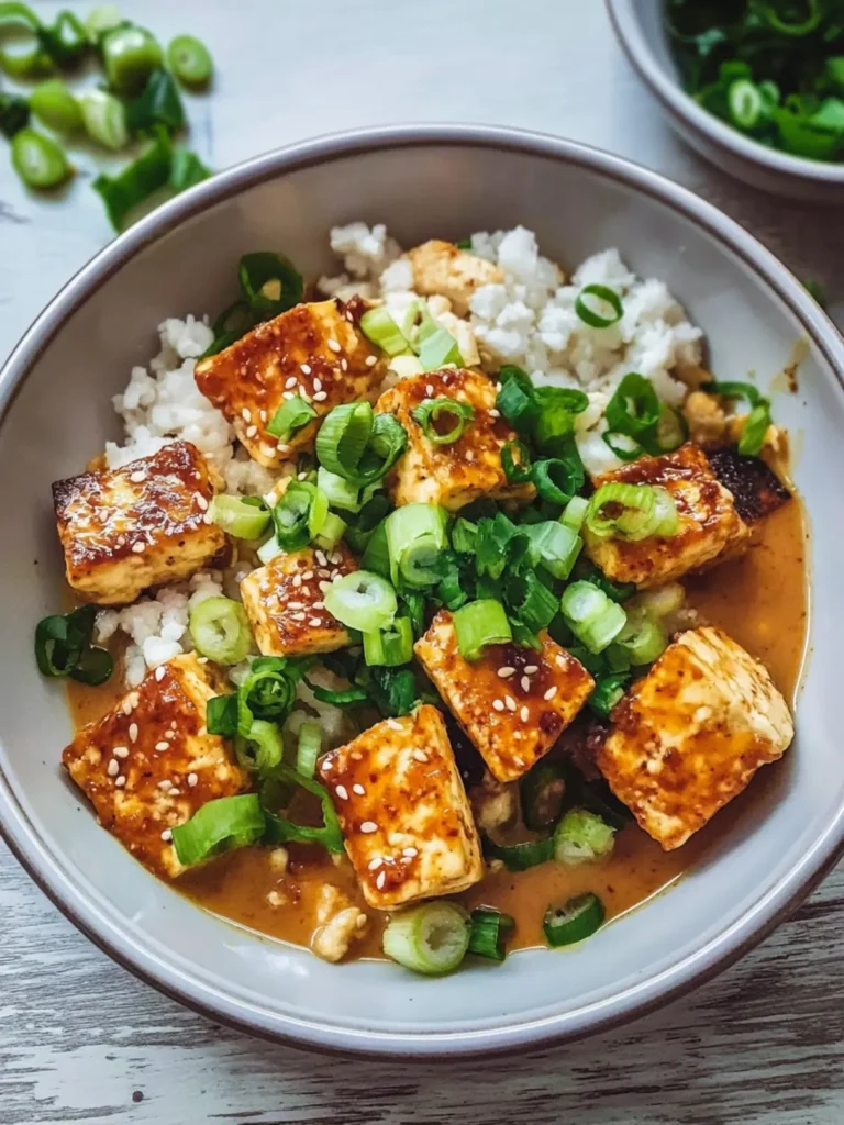 Cashew Gochujang Tofu