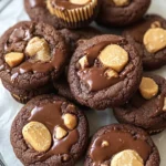 Chocolate Peanut Butter Cup Cookies