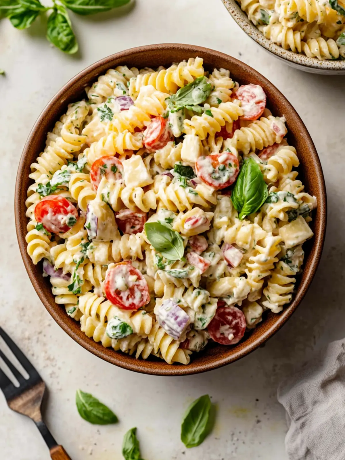 Creamy Italian Pasta Salad