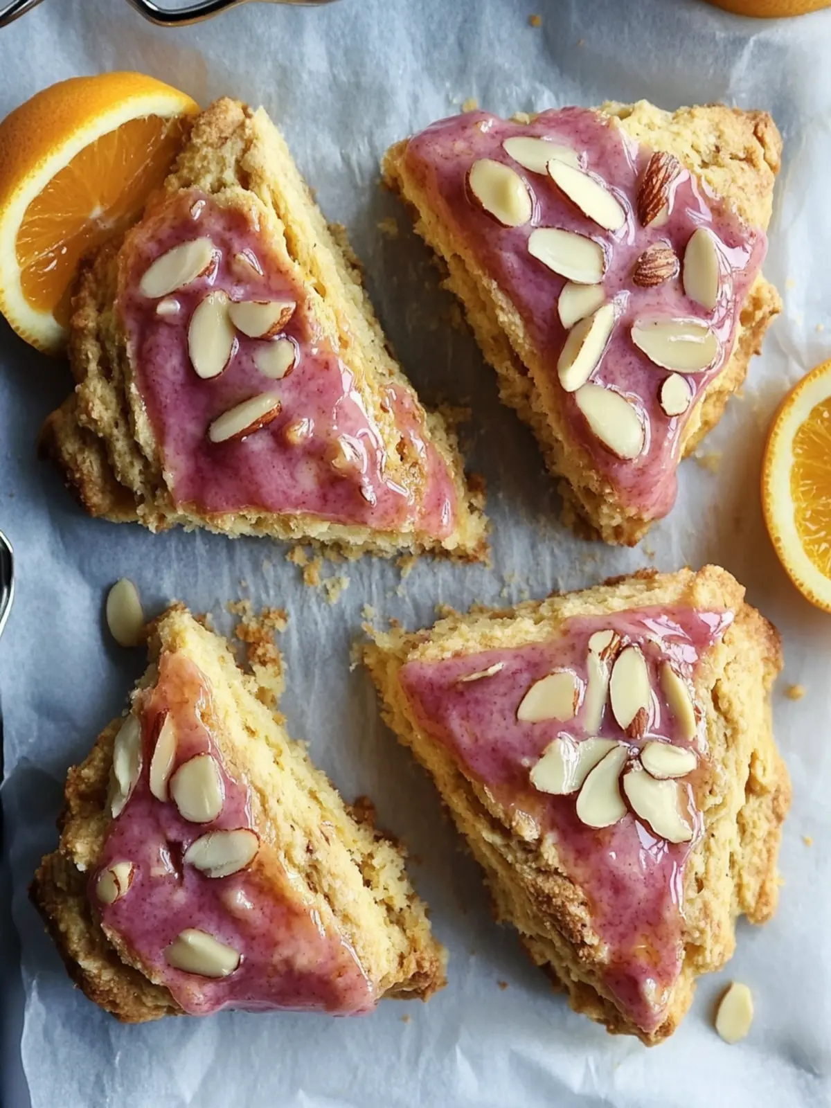Orange Almond Scones