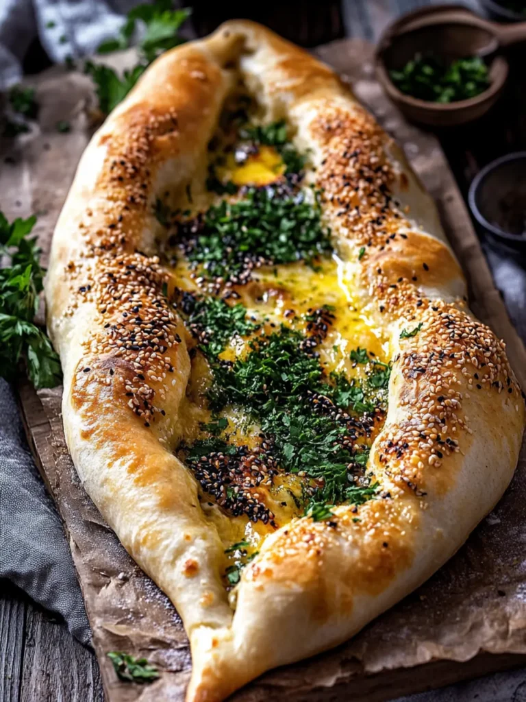 Sesame Gouda Khachapuri