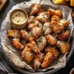 Baked Garlic Parmesan Boneless Wings