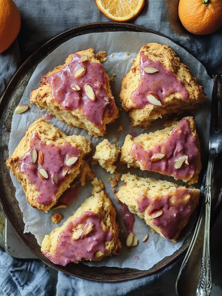Orange Almond Scones