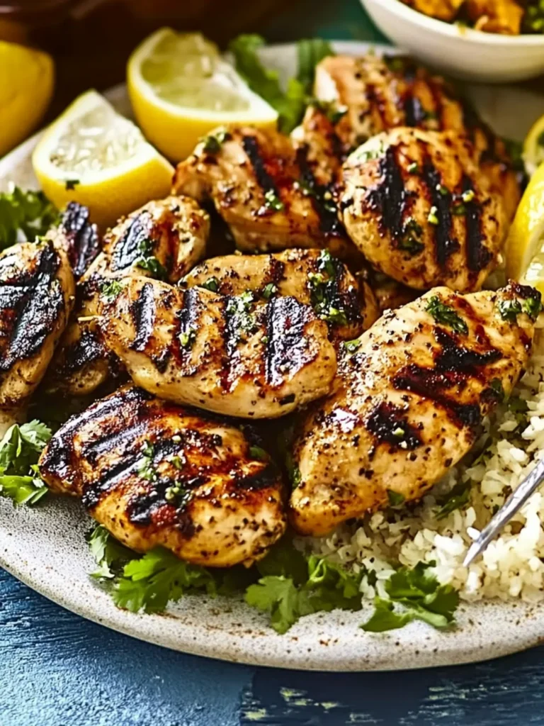 Frango churrasco (Grilled lemon & garlic chicken)