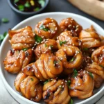 Ginger Miso Tofu Knots