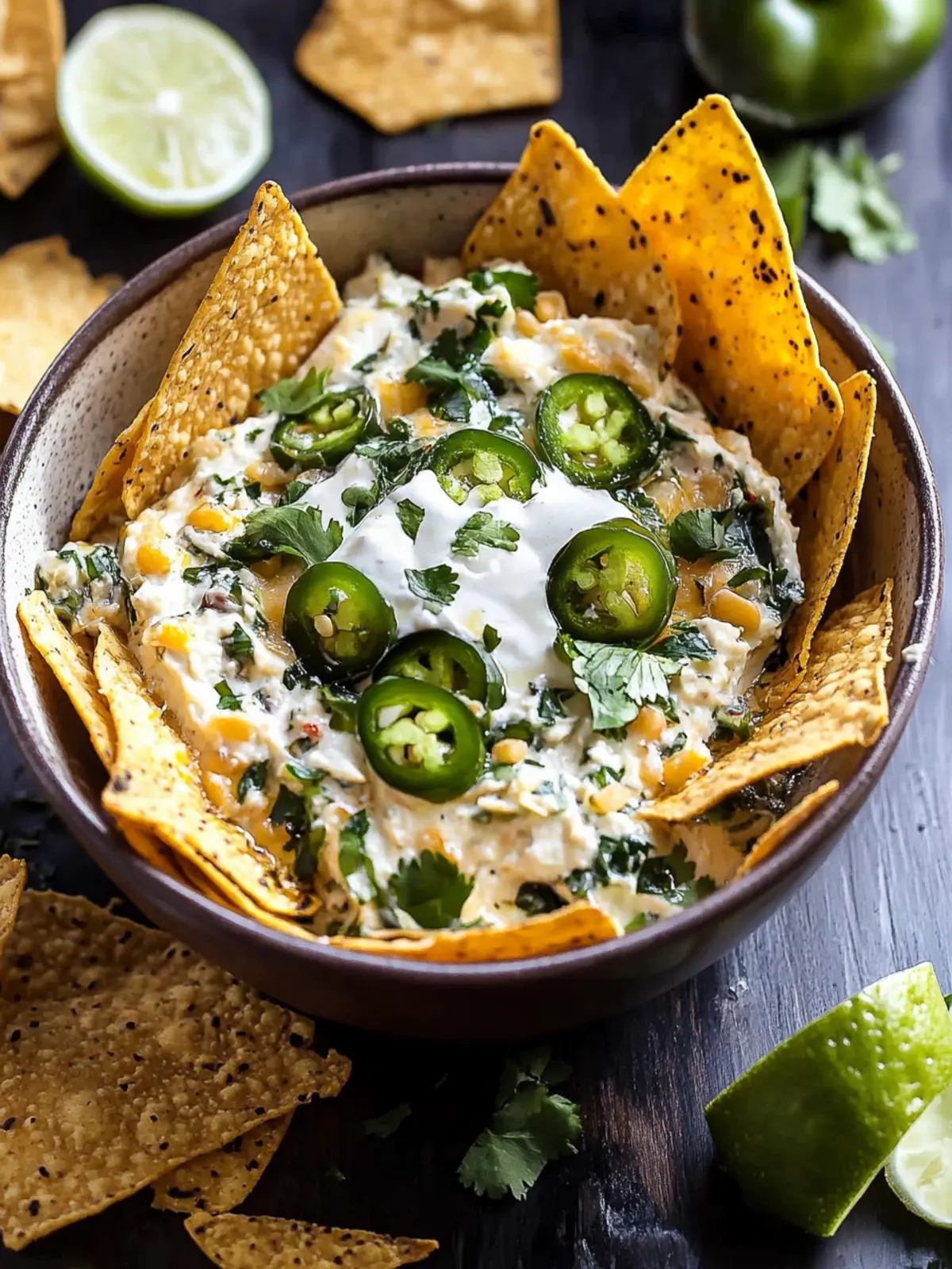 Mexican Street Style Jalapeño Dip.