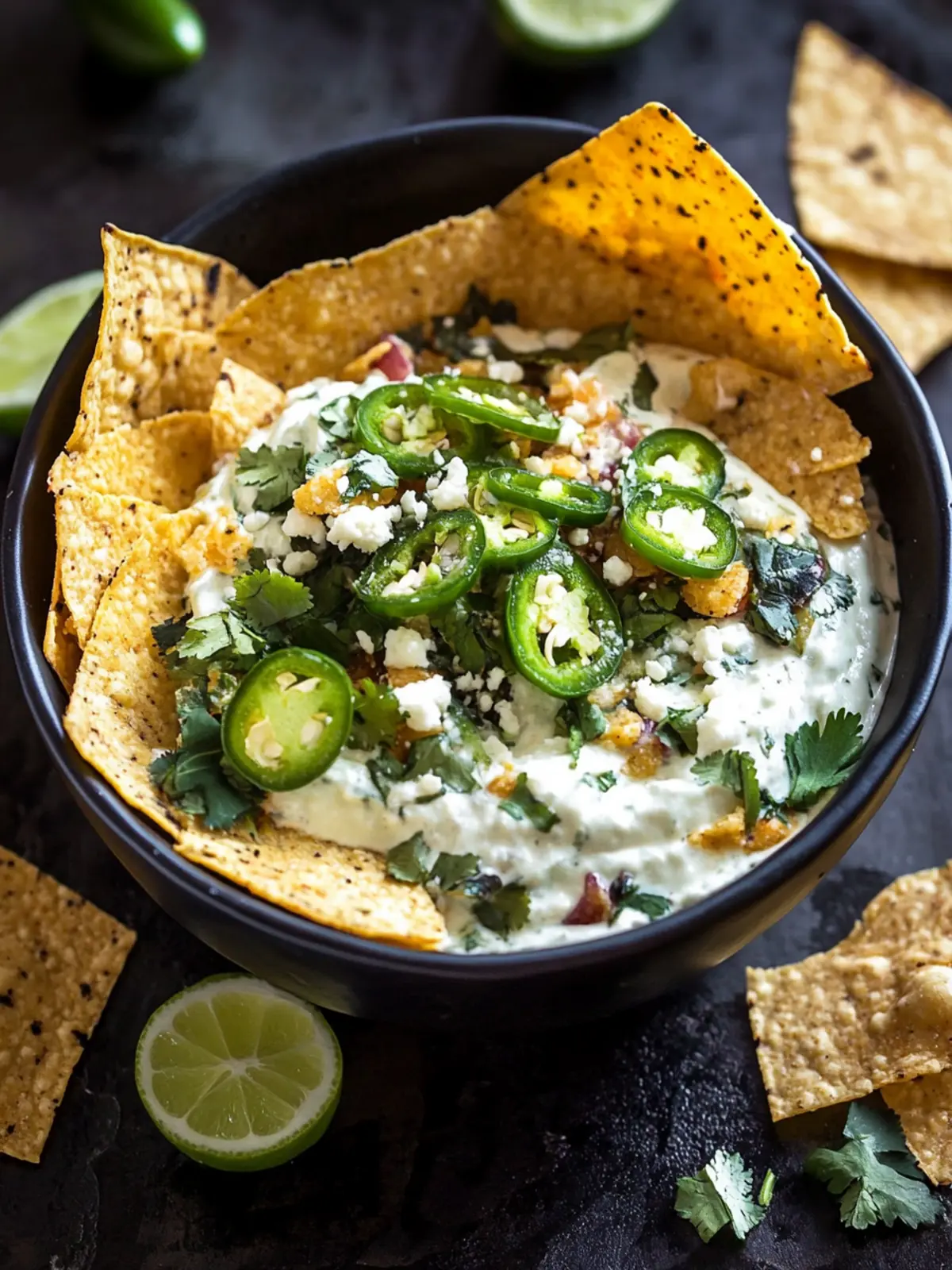 Mexican Street Style Jalapeño Dip.