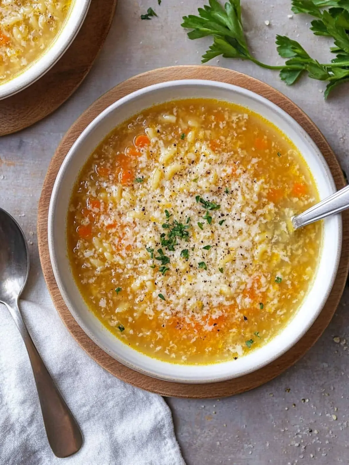 30-Minute Warming Pastina Soup