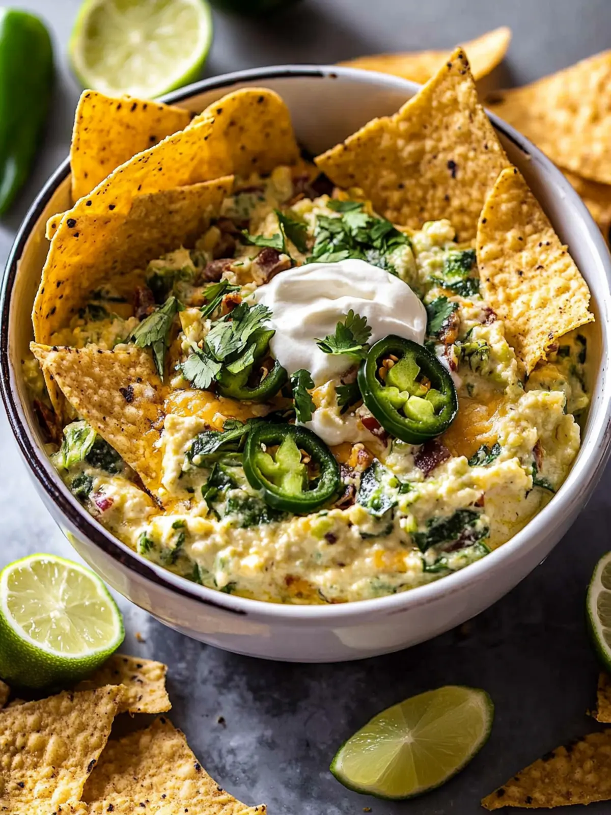 Mexican Street Style Jalapeño Dip.
