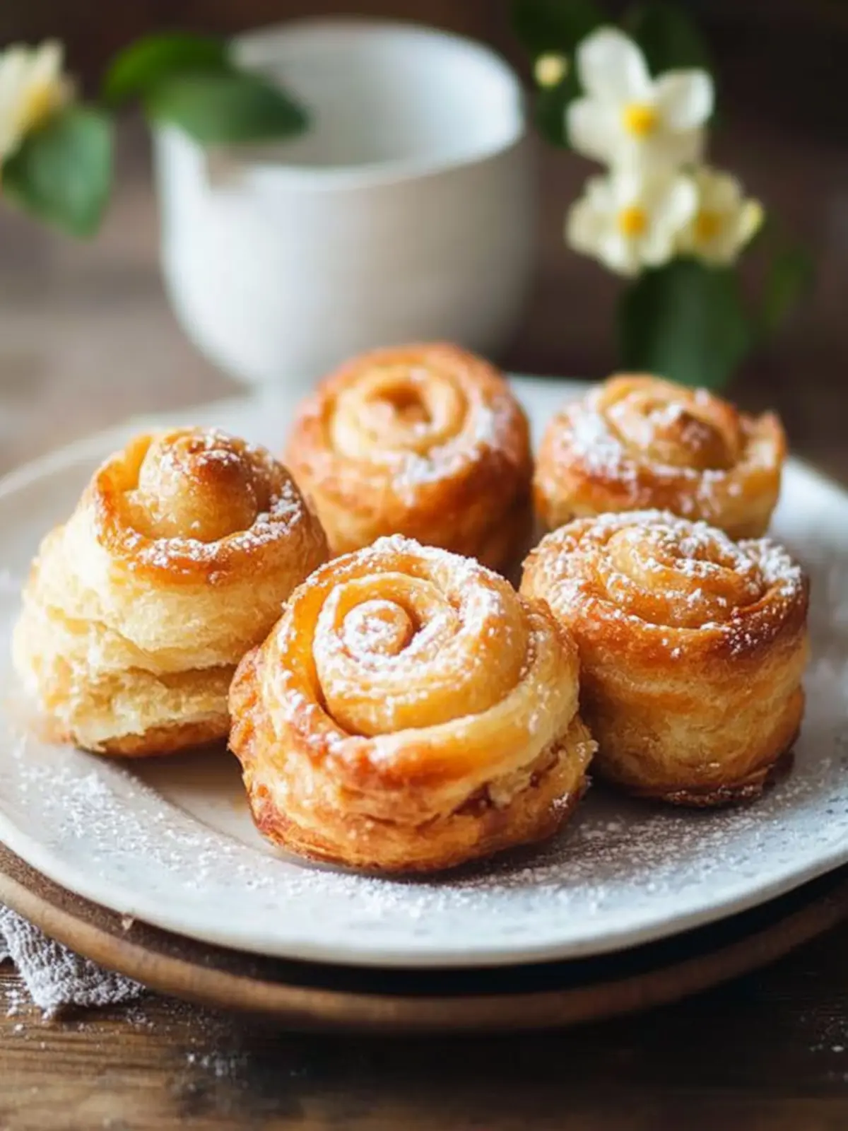 Marzipan & Orange Blossom Morning Buns