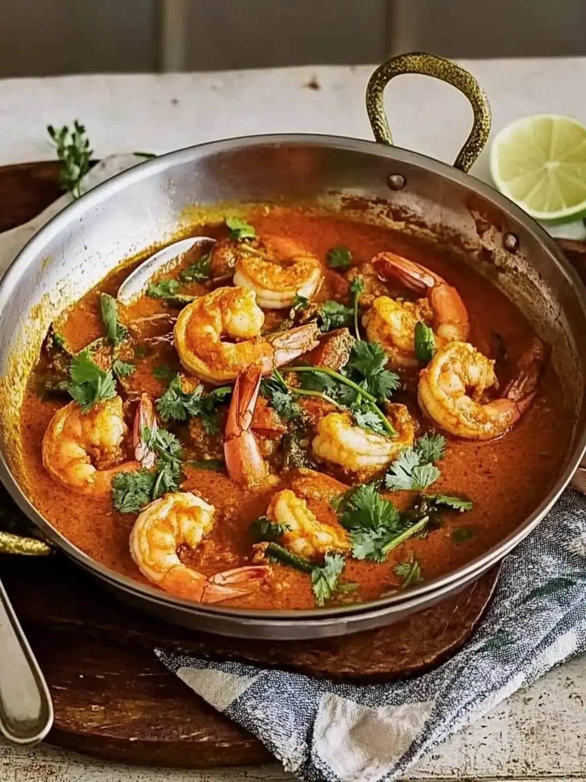 Prawn karahi