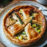 Roast Chicken & Leek Pie