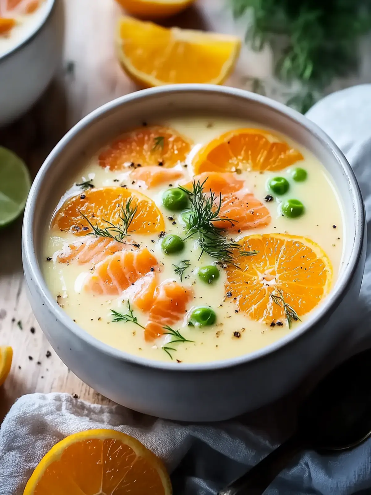 Creamy Salmon Soup