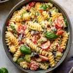 Creamy Italian Pasta Salad