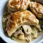 Vegan Chicken Pot Pie with Puff Pastry