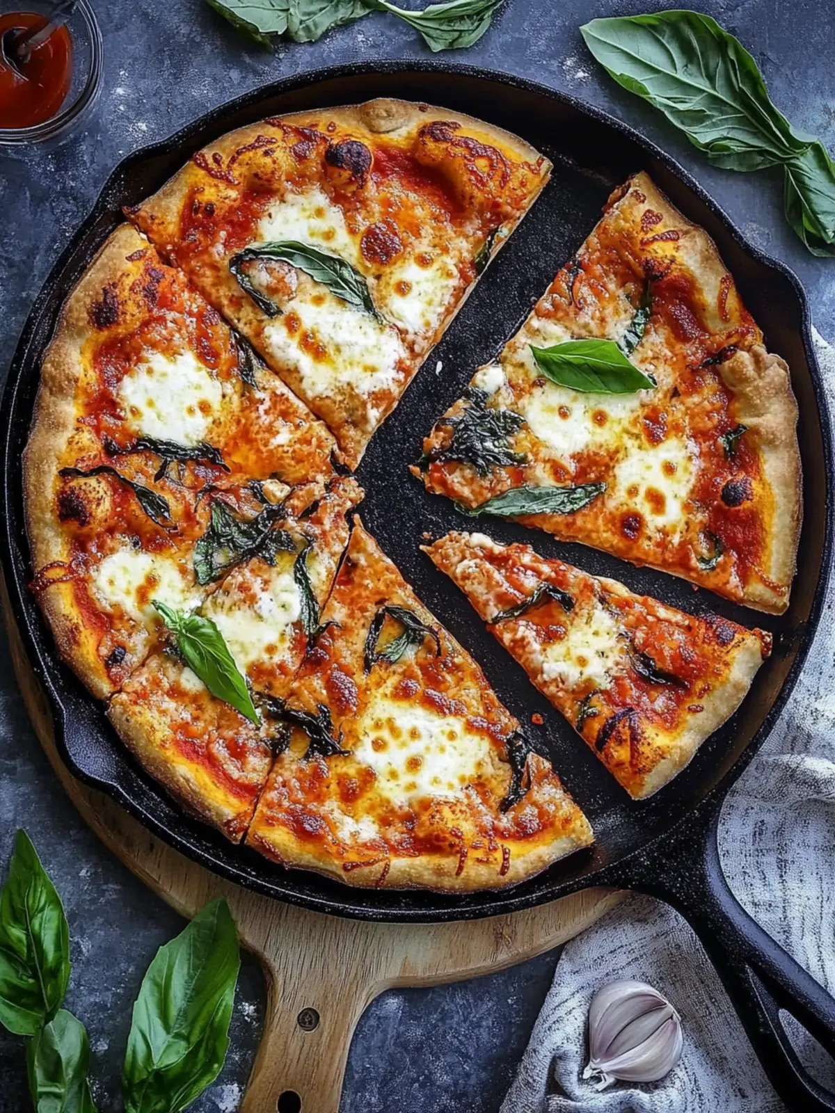 Cast Iron Skillet Pizza