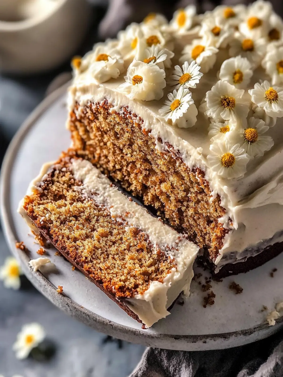 Banana Bread Carrot Cake with Vanilla Cream Cheese Frosting