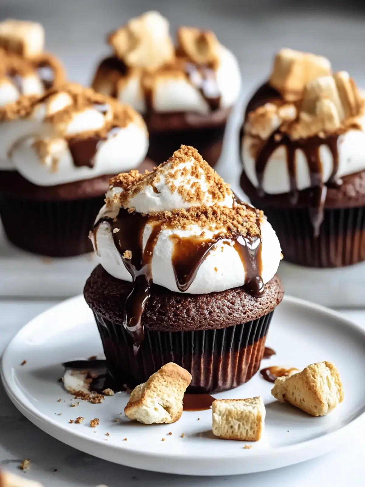 S'mores Cupcakes