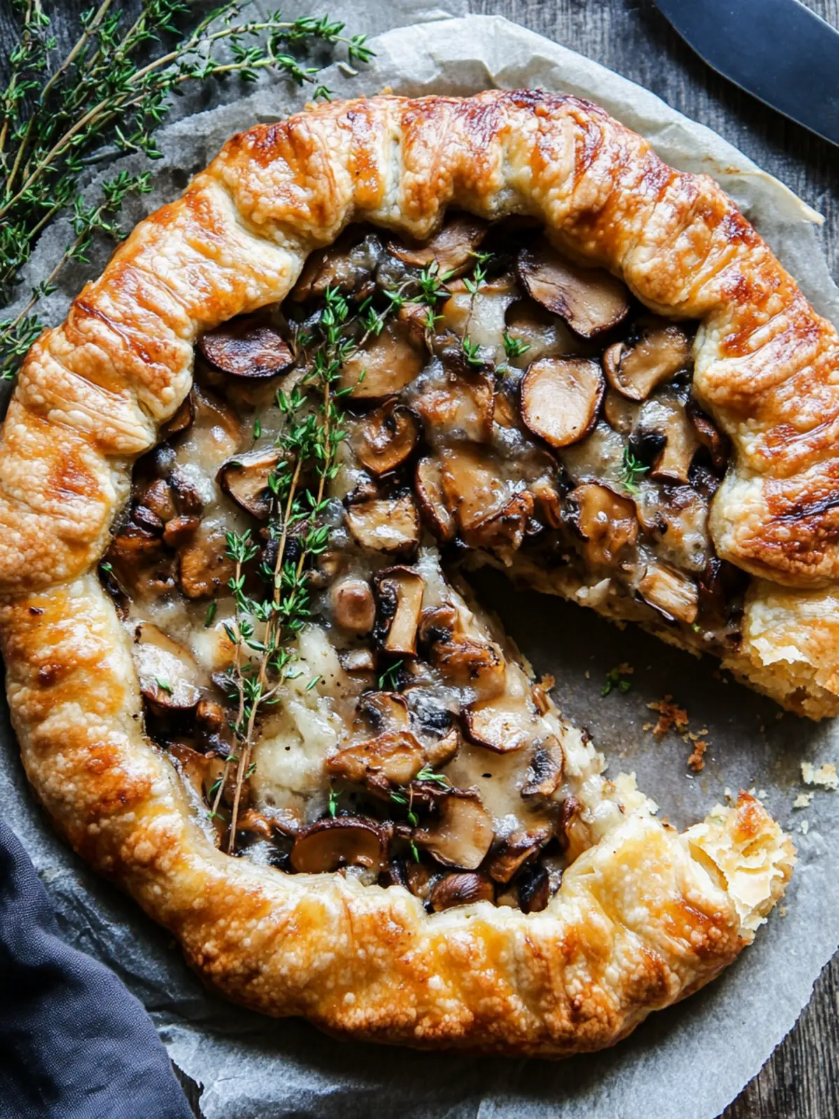 Wild Mushroom Galette