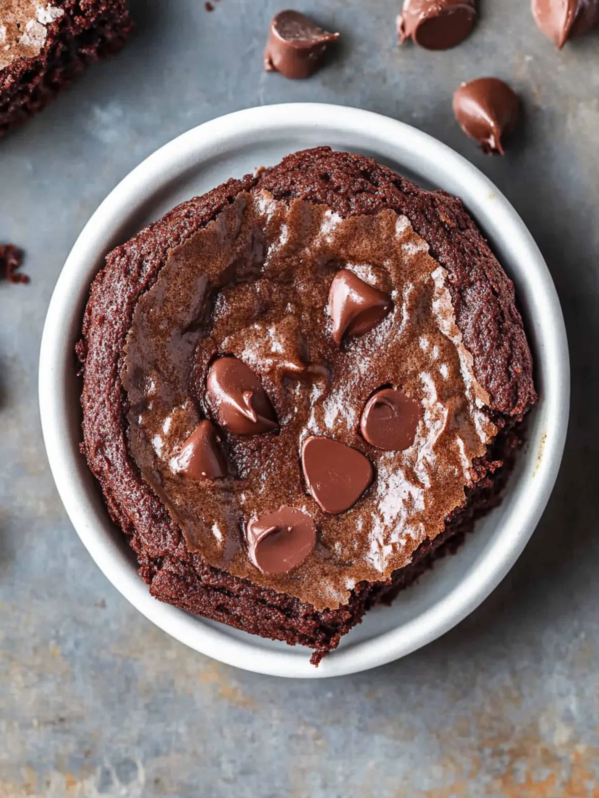 Single-Serve Cottage Cheese Brownie