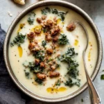 Cauliflower Sausage Kale Soup