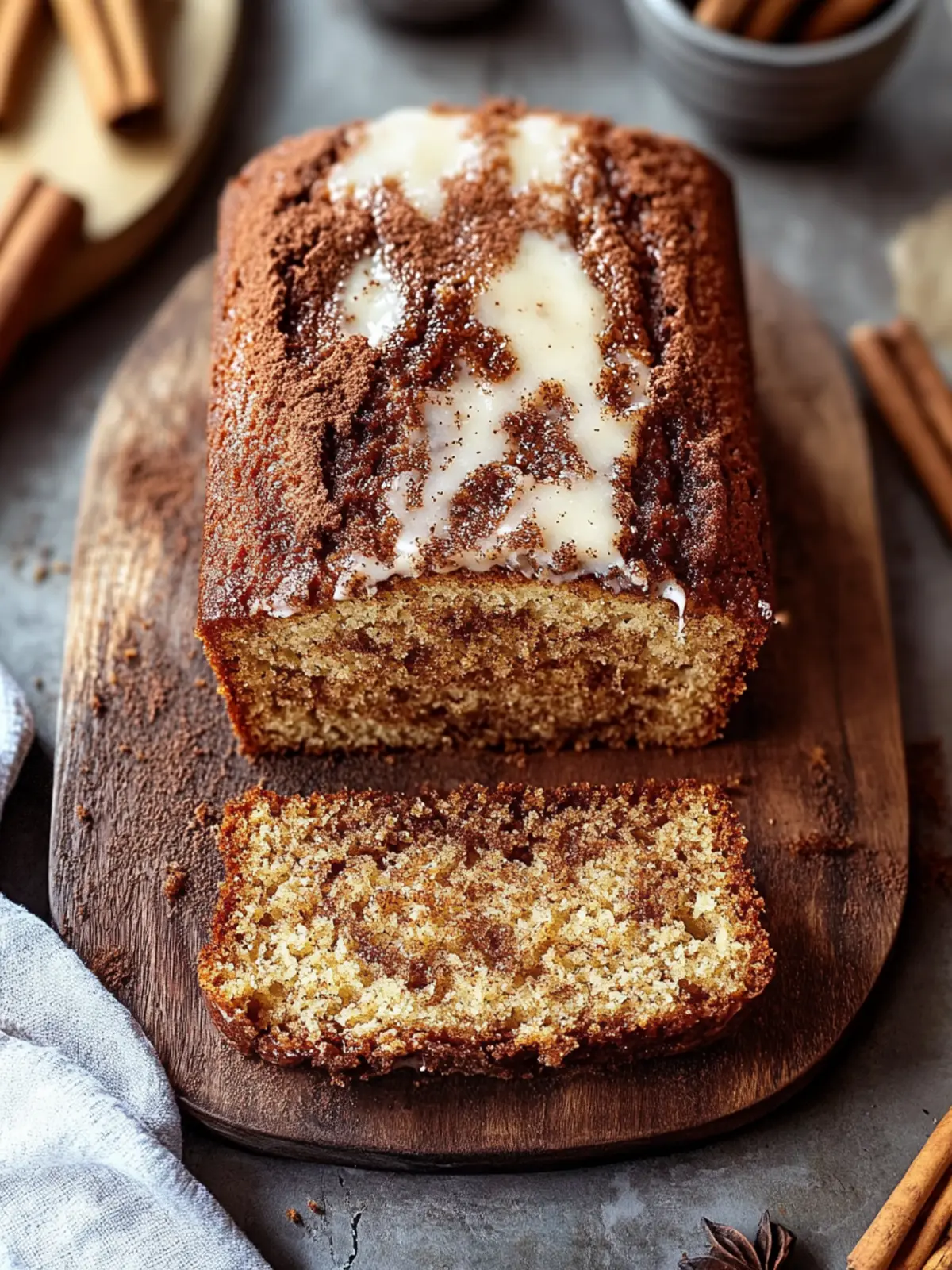Cinnamon Loaf Cake