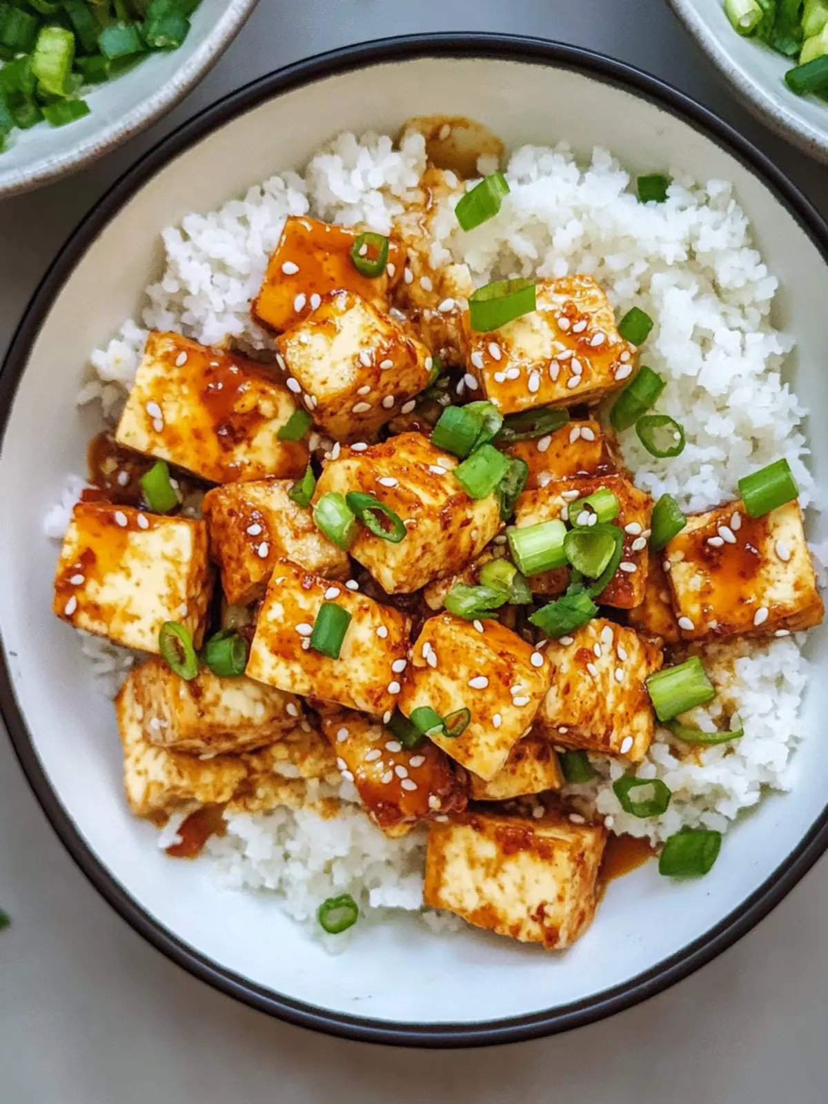Cashew Gochujang Tofu