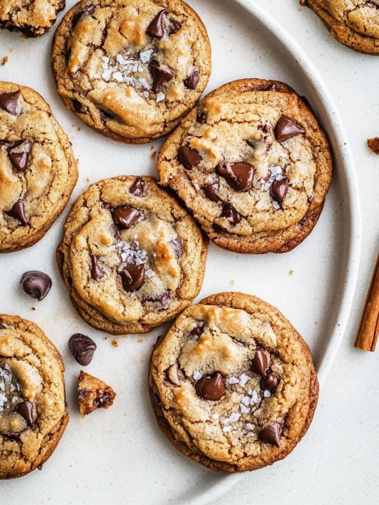 Vietnamese Cinnamon Chocolate Chip Cookies