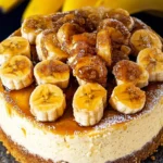 Bananas Foster Cheesecake