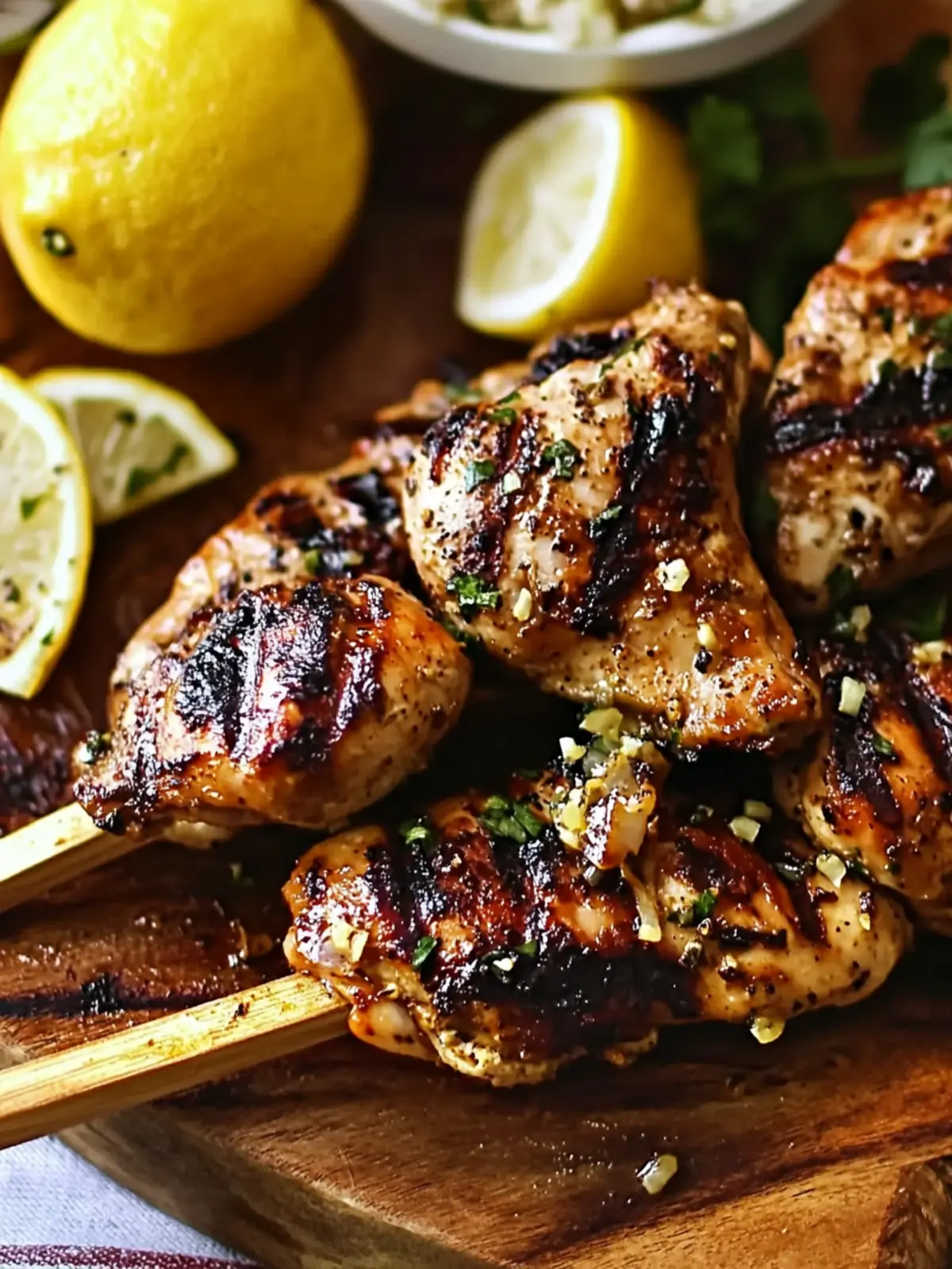 Frango churrasco (Grilled lemon & garlic chicken)