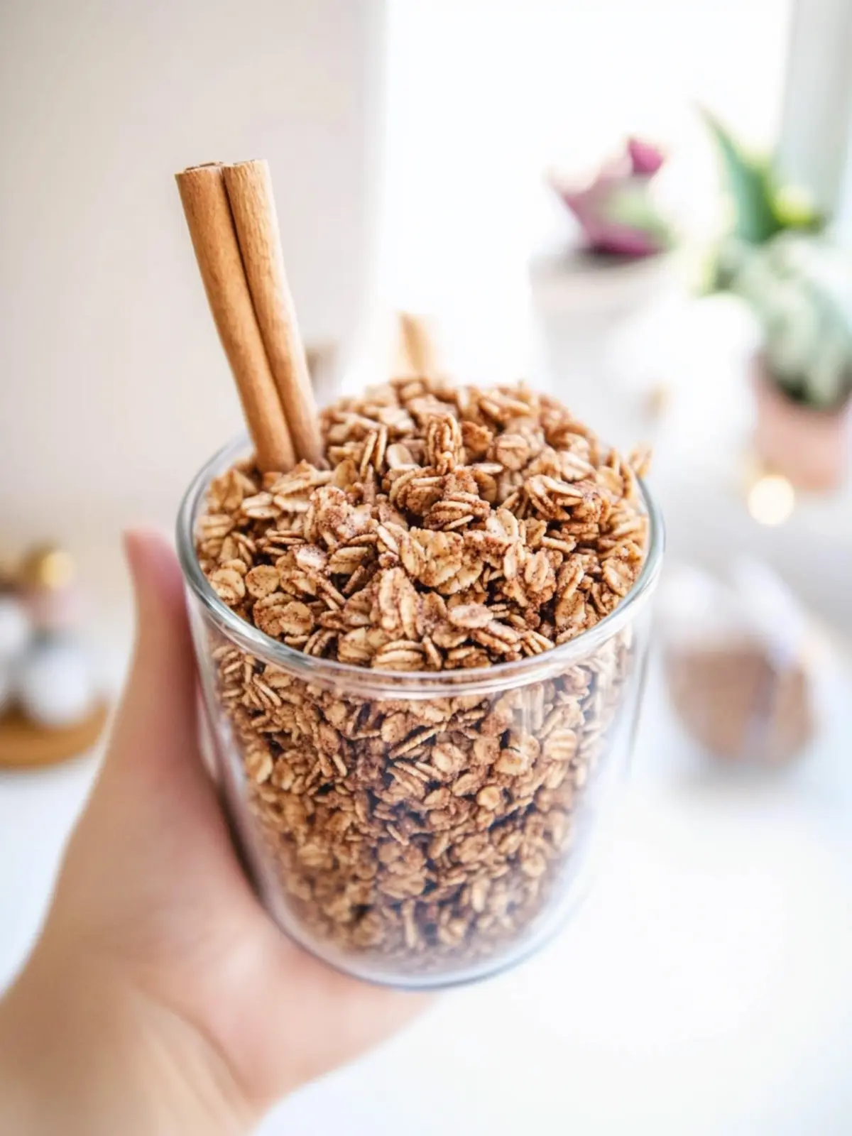 Vegan Cinnamon Toast Crunch Granola