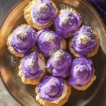 Ube Cream Puffs