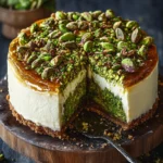 Baklava Pistachio Cheesecake Supreme